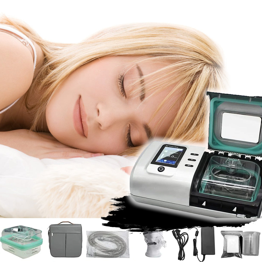 Auto CPAP APAP Machine with Humidifier Expiratory Pressure Relief and Free Carry Bag