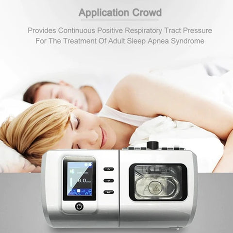 Auto CPAP APAP Machine with Humidifier Expiratory Pressure Relief and Free Carry Bag