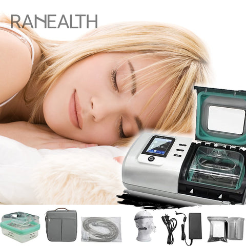 Auto CPAP APAP Machine with Humidifier Expiratory Pressure Relief and Free Carry Bag