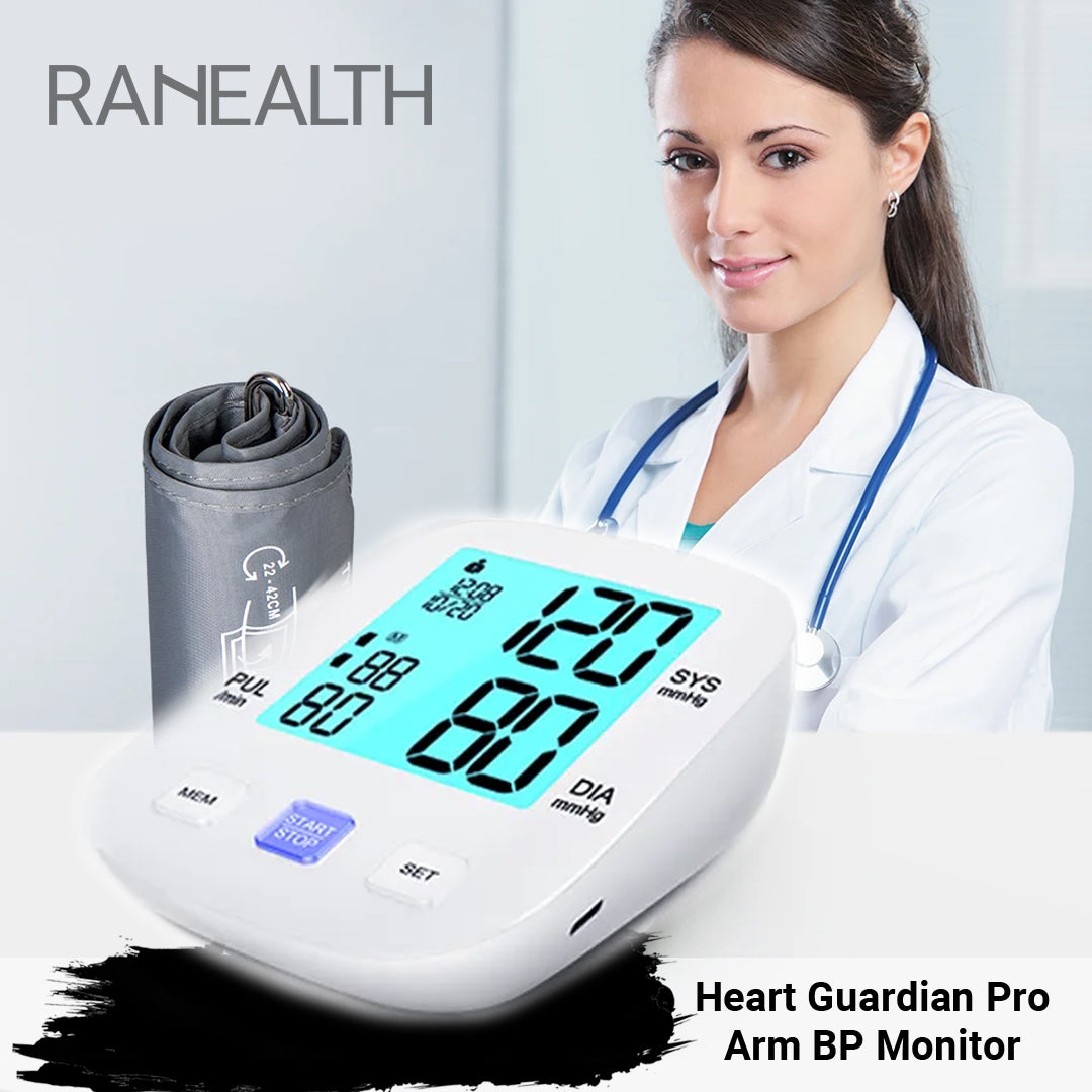Heart Guardian Pro Arm BP Monitor x2