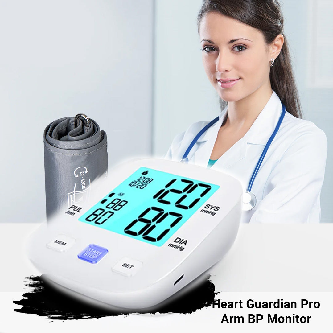 Heart Guardian Pro Arm BP Monitor