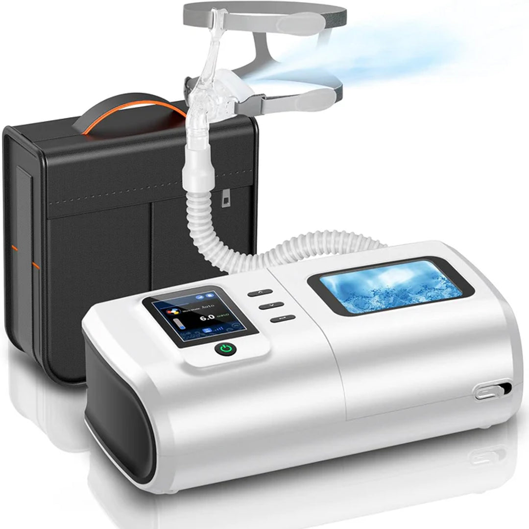 Machine automatique CPAP APAP avec soulagement de la pression expiratoire par humidificateur