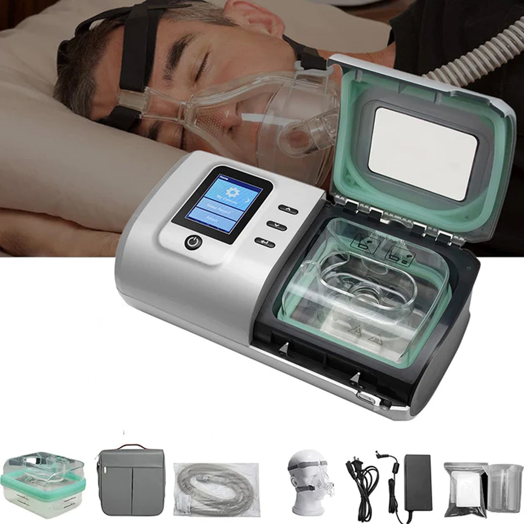 Machine automatique CPAP APAP avec soulagement de la pression expiratoire par humidificateur
