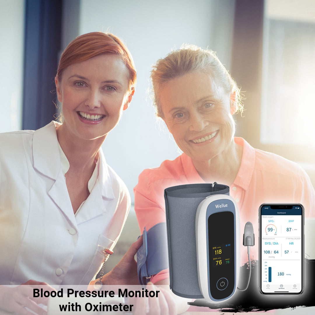 Blood Pressure Monitor with Oximeter