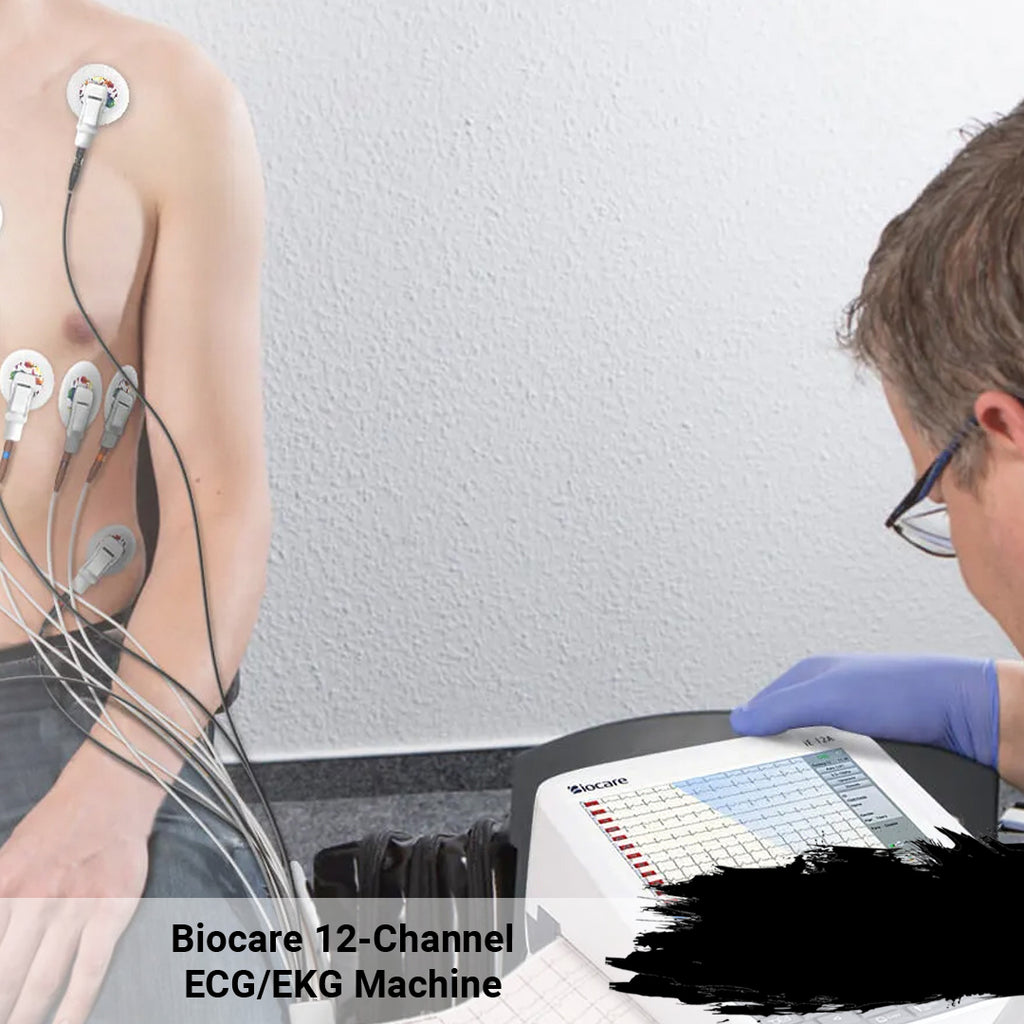 Biocare 12-Channel  ECG/EKG Machine