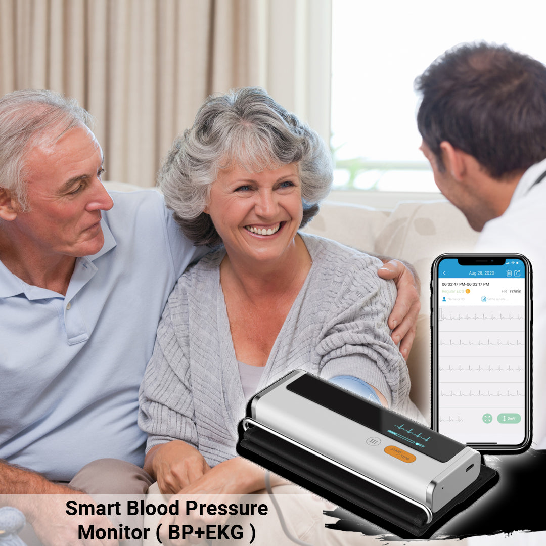 Smart Blood Pressure Monitor ( BP+ECG/EKG )