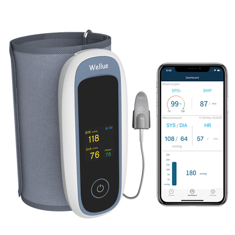 Blood Pressure Monitor with Oximeter